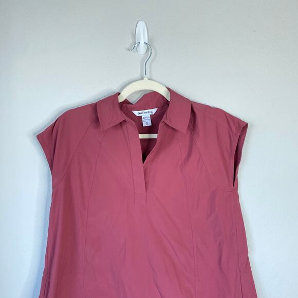 ATHLETA Performance Golf Tennis Pickleball Mauve Poplin Dress w/ Pockets Size XS - Picture 4 of 7